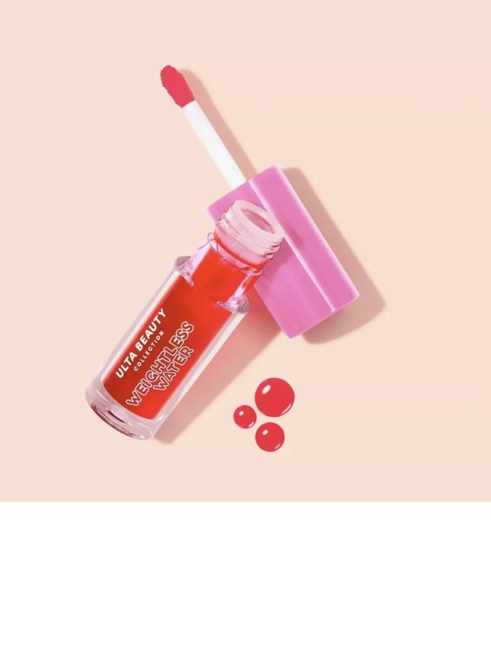 Ulta Beauty Weightless Water Lip Stain: Pink Popsicle (Pink Stain), 3ml, New